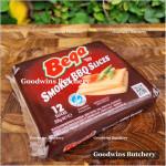 Cheese Bega Australia sliced cheese SMOKEY BBQ chilled 12pcs 200g